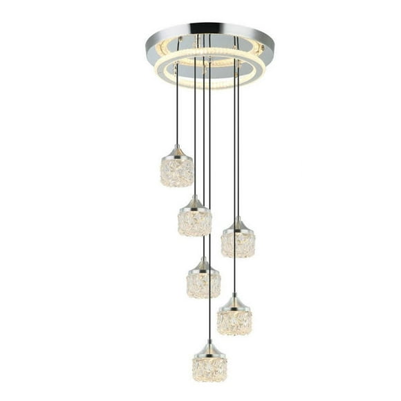 Lampara Colgante Iluminacion Luz Vic 6 luces