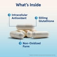thumbnail image 3 of Suplemento Jarrow Formulas con contenido reducido de glutatión, 500 mg, 60 cápsulas, 3 of 9