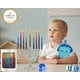 thumbnail image 2 of Velas de Janucá The Dreidel Company con rayas multicolores, 2 of 5