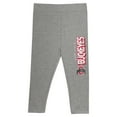 thumbnail image 3 of Girls Infant Scarlet Ohio State Buckeyes Clubhouse Pullover Hoodie & Legging Set, 3 of 5
