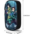 thumbnail image 4 of Demon Slayer Anime Pencil Case Custom Print Black, 4 of 4