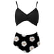 thumbnail image 4 of Conjunto de bikini a la moda para mujer, traje de baño de dos piezas con estampado de tirantes, traje de baño, ropa de playa Fridja nalpqowj53863, 4 of 5
