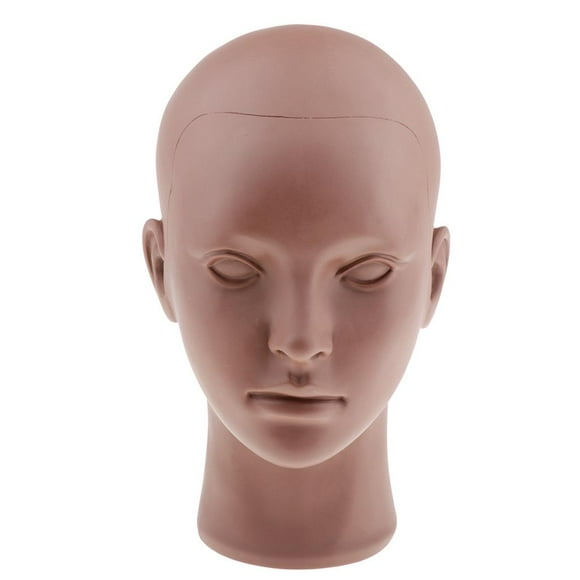 20 '' Maquillaje Cabeza de Maniquí Modelo Sombrero Peluca Soporte de Exhibición de Joyería Estante de Soporte