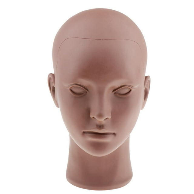 Cabeza de Práctica de 20 Pulgadas Colcomx Maniquí de Cosmetología