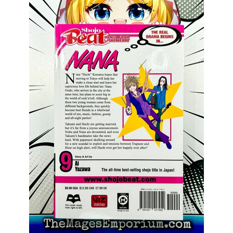Nana Nana, Vol. 9, Book 9, (Paperback) - Walmart.com