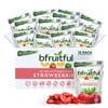 Bfruitful Freeze Dried Strawberries, Gluten Free, 12 Single-Serve Bags, Crunchy Strawberry Flavor