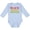 AE-Light Blue, variant on Inktastic Black History Month- Red, Green, Yellow Boys or Girls Long Sleeve Baby Bodysuit