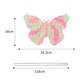 thumbnail image 2 of Bolsa De Burbujas Con Diseño De Mariposa Y Arcoíris, Juguete Sensorial Para Aliviar El Estrés, Juguete De Descompresión De Silicona, Bolsa De Hombro Vogacara FN006955-02, 2 of 6
