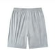 thumbnail image 2 of Pantalones Elásticos de Cintura de Hielo de Seda Suelta de Cinco Cuartos de Pantalones Cortos, Pantalones Deportivos Transpirables para Hombres con Bolsillos Laterales, Poliéster de Lavado a Máquina, 2 of 4