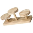 thumbnail image 1 of Wooden Display Risers Display Storage show decorative round Stand for Jewelry Figurines Glasses StyleB, 1 of 9