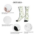 thumbnail image 6 of Crew Socks for Women Men, Bee bumblebee daisy flower cute  Moisture Running Athletic Football Striped Socks Cushion Tube Socks, 6 of 7