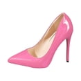 thumbnail image 6 of Women's High Heels Closed Pointed Toe Stilettos Wedding Shoes Lightweight Party Prom Elegant Dress Pumps Pink Size 8, 6 of 6