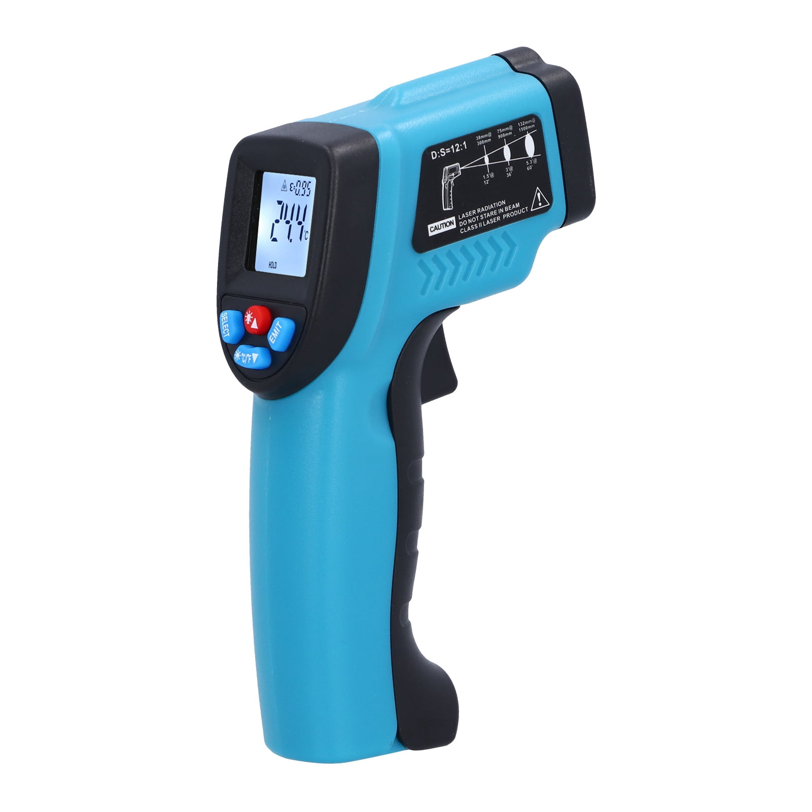 GM550 Infrared Thermometer Handheld Temperature Tester Digital Non‑Contact ThermometerUltramarine