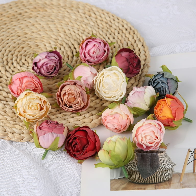 Hair accessories silk flowers sale