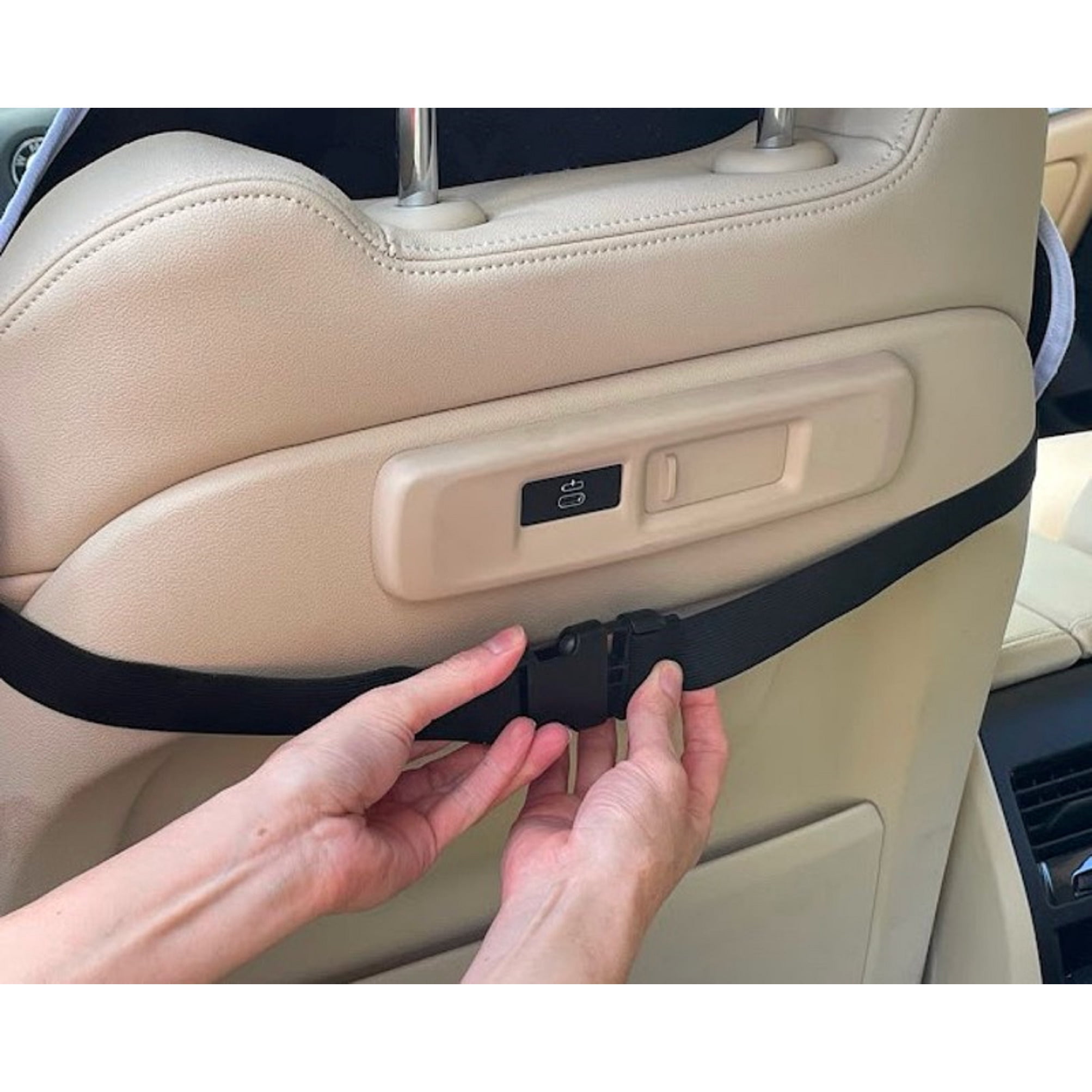 DryvaSeat - Premium Microfiber Towel Car Seat Cover - Waterproof & Sweatproof - Universal Fit, Machine Washable, Non-Slip - Seat Protector for Car, Truck, SUV, Van (Black, 1 Pack)