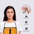 thumbnail image 4 of Zufioo Retro Space Rocket Launch Print Tie-up Apron, Unisex Kitchen Apron - Oil-proof, Stain-proof and Waterproof, Suitable for Restaurants and Service Industries-One Size, 4 of 9