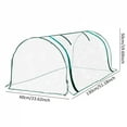 thumbnail image 6 of Portable Home Tunnel Tent Small Greenhouse Cover Garden accessories for Outside Winter Air Circulation Bracket Not Included, 6 of 6