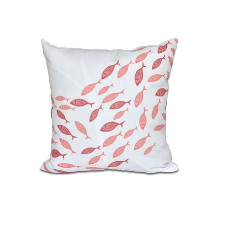 

Escuela Animal Print 18 x 18-inch Outdoor PillowOrange