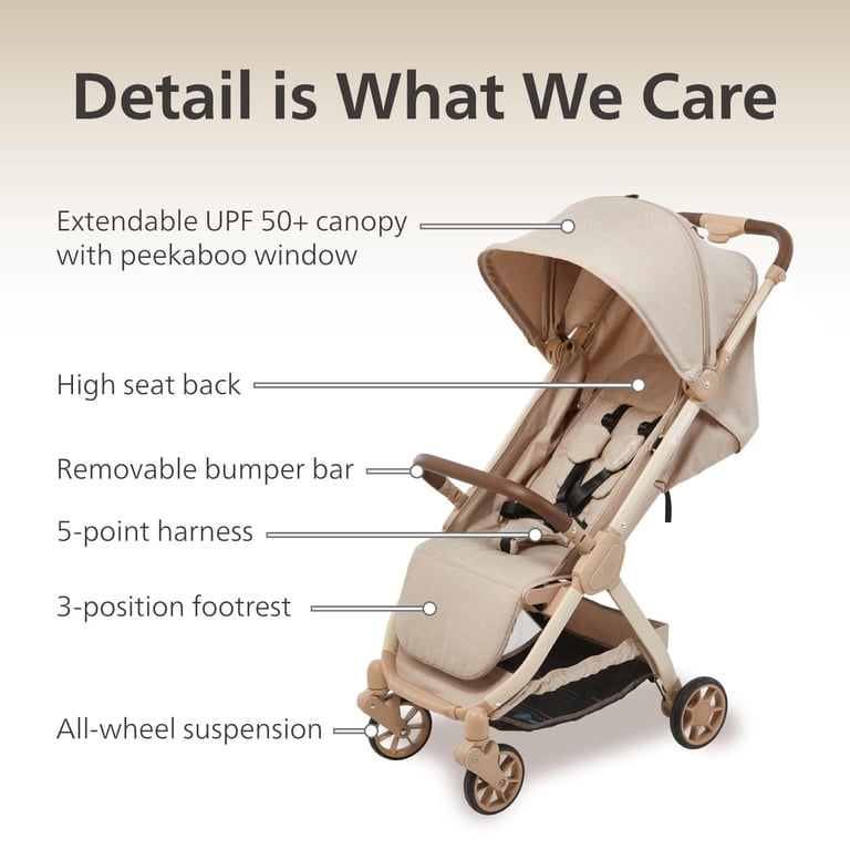 puppy dog stroller Minika 3-in-1 Pet System Arizona Tan Osprey Sirrus supporting pets up to BLUU REDWOOD 11 FT Size:Large With Boxes