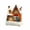 A, variant on Christmas Dining Table Centerpiece, Men Christmas Gifts Christmas Lighted House Decoration, Small Christmas Decor(1PCS)