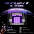 thumbnail image 2 of Recortadora de barba HACLI Professional IPX7, resistente al agua, 20 longitudes, 2 of 9