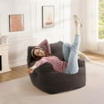 thumbnail image 6 of JESTOP Bean Bag Chairs, Tufted Soft Stuffed with Filler, Fluffy and Lazy Sofa, Cozy Chair for Bedroom Living Room Dorm Apartment, 6 of 6