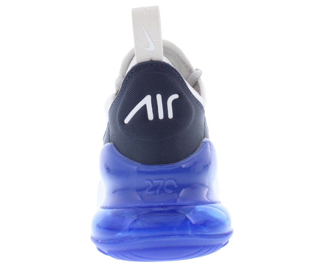 Big Kid's Nike Air Max 270 Vast Grey/White-Hyper Royal (943345 041