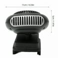 thumbnail image 4 of HIBIBUD 2026 New Battery Portable Car Heater,170W Electric Car Heater with 2 Temperature Settings,Windshield Defrost Defogger 180 Degree Rotatable Car Heater Fan for Car Windshield, 4 of 7