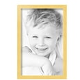 thumbnail image 2 of ArtToFrames 8" x 14" Warm Square Gold Picture Frame, 8.5x14 inch Multi Wood Poster Frame (WOM-5102), 2 Pack, 2 of 6