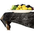 thumbnail image 3 of Marble Waterproof Tablecloth,Abstract Luxury Black Gray Gold Texture Marble Reusable Oil-Proof Table Cover for Kitchen Dining Room Party Holiday Celebration Decor Rectangle-60 x120, 3 of 6