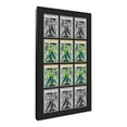 thumbnail image 2 of 12 Comic Book Frame Black Collage Comic Book Frame with Black Mat to Display 12 Graded Comic Books, 2 of 6