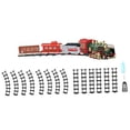 thumbnail image 1 of Juego de tren eléctrico, locomotora, motor, vías, tren, juguetes, tren de juguete navideño para niños de 3, 4, 5 y 6 años, regalos de Navidad Estilo B, 1 of 8