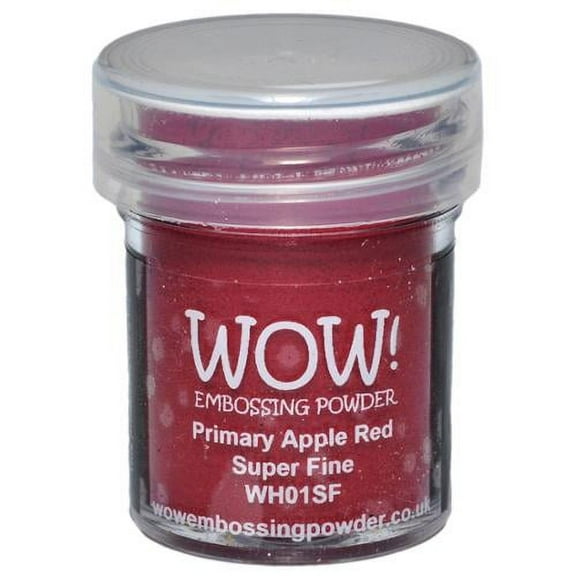 WOW! Embossing Powder Super Fine 15ml-Primary Apple Red