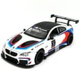 thumbnail image 2 of 1: 24 Suitable for BMW M6 GT3 Alloy Car Die Casting Model Dynamic Sound and Light Toy Series Collection Gift Children's Birthday Gift, 2 of 9