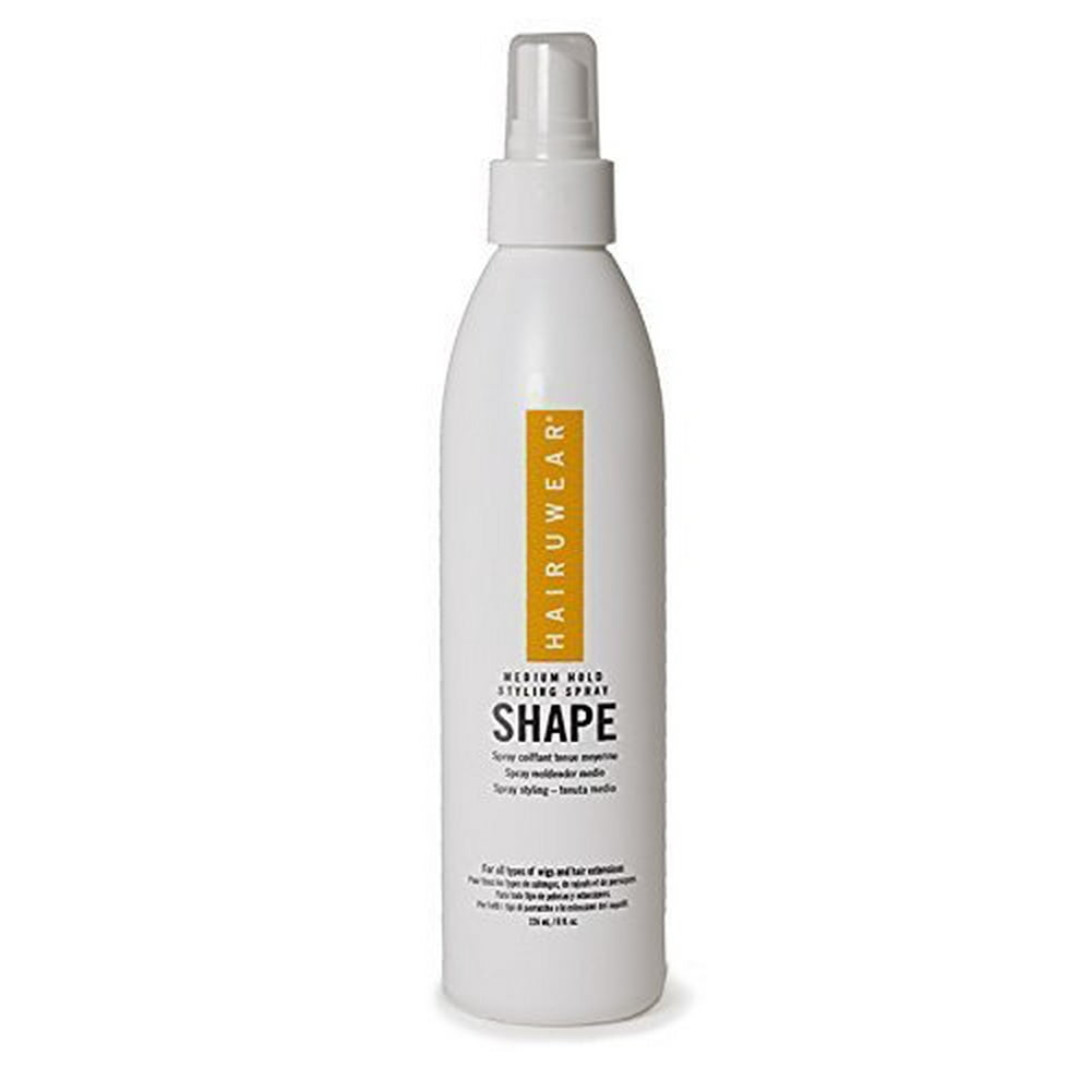 HairUWear "Shape" Medium Hold Styling Spray for Wigs & Hair Extensions