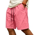 thumbnail image 2 of Resicozy Mens Athletic Shorts Quick Dry Elastic Waist Gym Workout Lightweight Stretch Shorts with Pockets Watermelon Red 2XL, 2 of 6