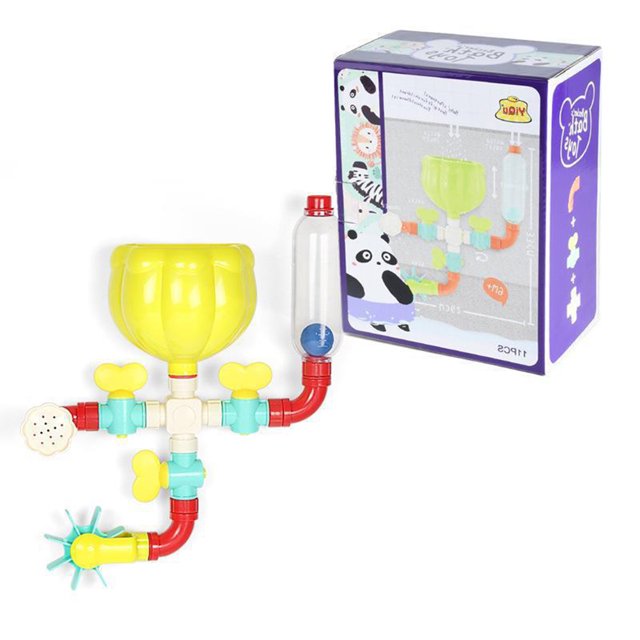 Juguete de baño interactivo para bebés con ducha y botellas de agua para niños de 0 a 3 años