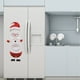 thumbnail image 2 of Matsuzay Adhesivo navideño para nevera interesante diseño de escena de dibujos animados DIY calcomanías para refrigerador adorno de festival Kits de decoración para fiestas, 2 of 6