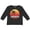 Retro Heather Smoke, variant on Jamaica Vacation Trip Boys or Girls Long Sleeve Toddler T-Shirt
