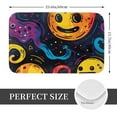 thumbnail image 2 of Honeii Playful Ghosts Night Sky Pattern Door Mat, Welcome Door Mats Outdoor Indoor, Stain and Fade Resistant, Non-Slip Entry Matfor Bedroom, Bathroom, Kitchen, 2 of 7