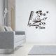 thumbnail image 5 of Injueey Adhesivo de pared para mascotas, papel tapiz de moda para el cuidado de mascotas, tijeras, decoración del hogar, calcomanía artística Decoración del hogar Injueey HA077436-00B, 5 of 6