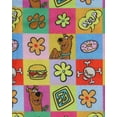 thumbnail image 5 of Scooby-Doo Girls' Flowers Relp Snacks Logo Cartoon Square Grid Sleep Loungewear Pajama Pants, 5 of 7