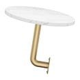 thumbnail image 4 of jifeng Table d'Appoint Ronde Murale Simple pour Sofa, Table Flottante pour Boisson, Table de Bout de Bar 40cmx45cm, 4 of 7
