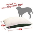 thumbnail image 2 of Majestic Pet | Poly/Cotton Rectangular Pillow Pet Bed For Dogs, Removable Cover, Green, Large, 2 of 5