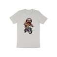 thumbnail image 6 of Funny Biker Sloth Motorcycle Bike Racer Gift Men Women Kids T-Shirt Bike Biking Sloth Animal Birthday Holiday Presents Tshirt, 6 of 10