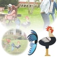 thumbnail image 2 of Colorful Garden Rooster and Farm Windmill - for Courtyard Decoration, 2 of 6
