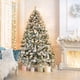 thumbnail image 2 of Árbol de Navidad Yaheetech artificial preiluminado de 6 pies con luces, 2 of 8