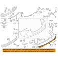 thumbnail image 3 of New Genuine Ford Fusion Rear Bumper Lower Trim Panel Cover OE DS7Z17K922CA, 3 of 10