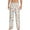 White, variant on Fast Food 2 Print Pajama Pants for Men,Men’s Pajama Bottoms,Mens PJ Pants with Pockets & Button Fly-Small