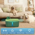 thumbnail image 2 of FURCLAN Large Dog Water Fountain 8L/2.1Gal Capacity, Wireless Automatic Pet Water Dispenser with Motion Sensor, Quiet Circulating Waterer for Multi-Pet Home, Green, 2 of 8